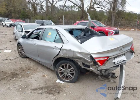 2016 Toyota Camry Se from USA, damaged, VIN 4T1BF1FK9GU171088